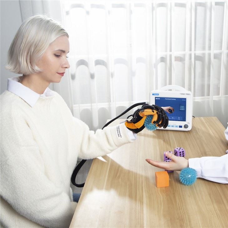 Robothandske för neuromuskulär rehabilitering