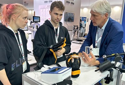 Syrebo visar upp innovativa rehabiliteringsrobotar på MEDICA 2024