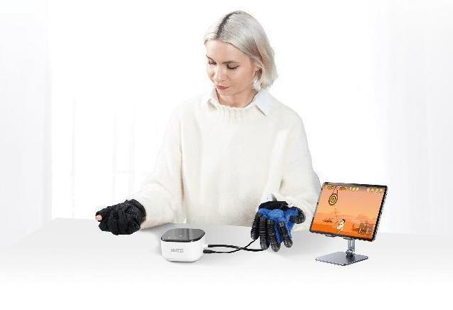Robotisk handrehabiliteringshandske